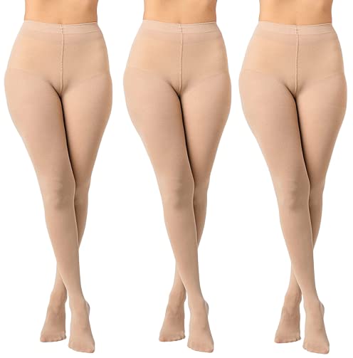 High Waist Stockings Fiber Excellent Stretch Long Comfort Super Soft Pantyhose Transparent Pantyhoses Free Size |For Women/Girls |Full Length |High Waisted Pantyhose Stockings-image-34