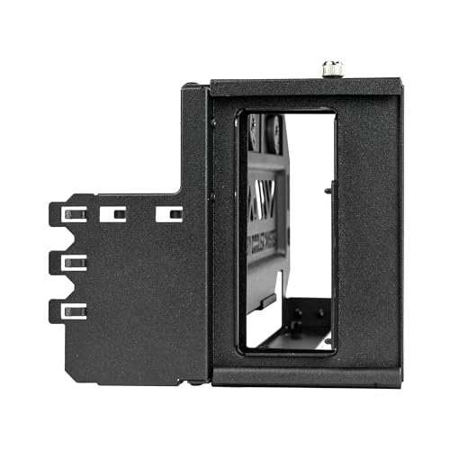 Image of Cooler Master Vertical GPU Card Holder Gen5 with PCIe 5.0 x16 Riser Cable, Adjustable Graphics Card Holder for E-ATX, ATX & Micro-ATX Cases, Supports Triple-Slot GPUs, Black