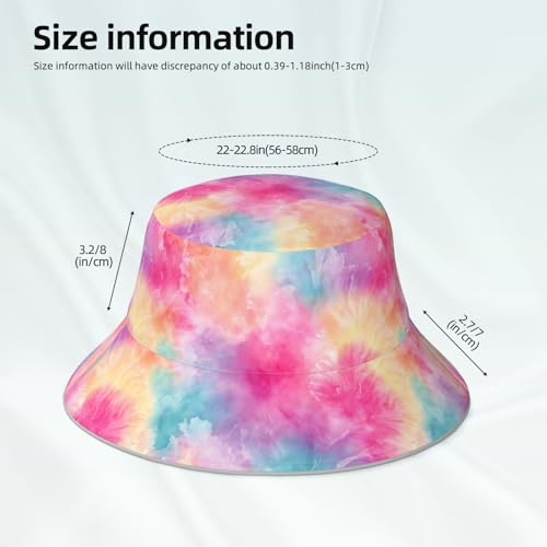 Image of Bucket Hat Double-Side-Wear Reversible Sun Hat Beach Travel Hiking for Women Men