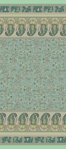 Bassetti Foulard Genova V1 9324024 - Mako satén (algodón, 350 x 270 cm), Color Verde