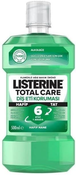 Listerine diş ve diş eti korumasi hafif tat 500 ml ağız bakım…