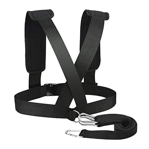 Sled Harness Tire Pulling Harness Pull Strap for Fitness Resistance Training Speed Harness Trainer Football Workout Equipment