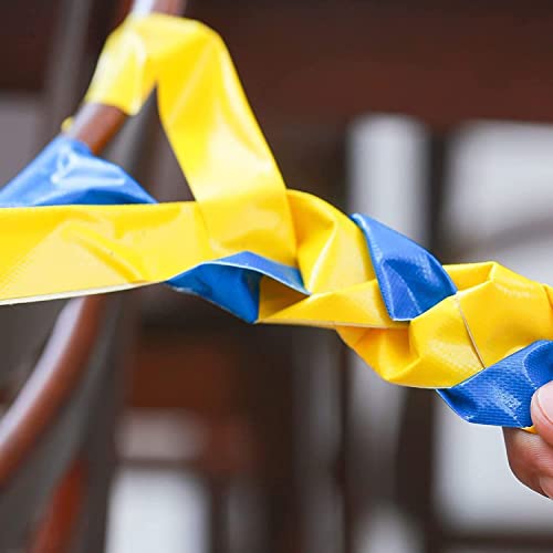 WELSTIK 6 farbige Klebebänder 48MM x 9.14M, stark, flexibel, wasserdicht und von Hand einreißbar, vielseitig einsetzbare Klebebänder in leuchtenden Farben.