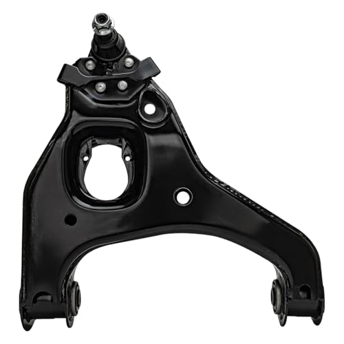 Image of Detroit Axle - RWD Front End Control Arms Kit for 1999-2006 Chevy Silverado 1500 GMC Sierra 1500, 2 Lower Control Arms w /Ball Joints 4 Inner & Outer Tie Rods 2000 2001 2002 2003 2004 2005 Replacement