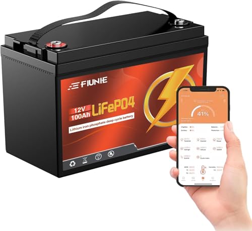 12V 100Ah lithium battery with Bluetooth