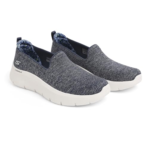 Image of Skechers Womens GO Walk Flex - Clever View Slip-on Walking Shoes