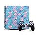 Ps4 Slim Skins Para Consola Y Controlador De 46 North Design, La Misma Calidad De Calcomanía Para Automóviles, Pastel Azul Azul Marino Aguamarina Lindo, Compatible Con Ps4 Slim, Fabricado En Canadá