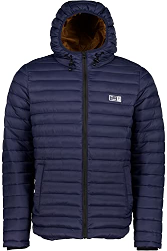 Deeluxe Doudoune matelassée à Capuche Mitchum Bleu S pour Homme