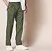 Amazon Essentials Men's Classic-Fit Wrinkle-Resistant Pleated Chino Pant, Olive, 40W x 32L