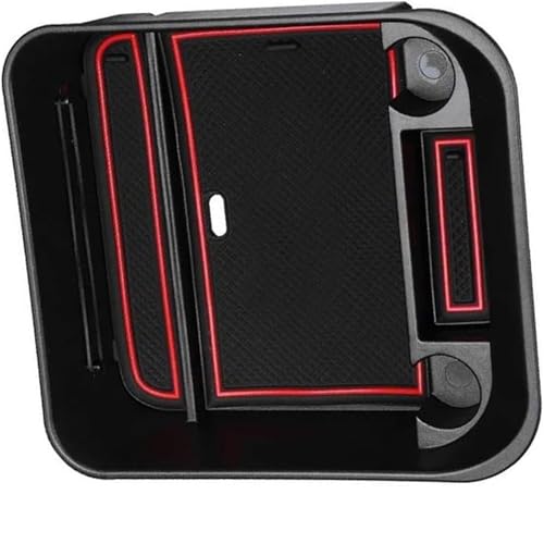Organisateur et boîte de rangement pour accoudoir de voiture centrale