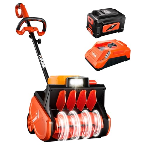 VOLTASK 56V Cordless Snow Shovel, 14.3