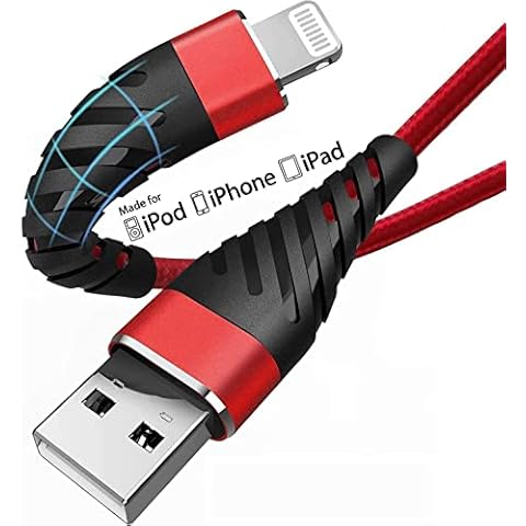 (2 Pack) 10ft iPhone Charger Cable by CyvenSmart Cover