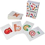 Lit Letters Flash Cards Official Lit to Lead Product | Learn Letter Sounds up to 2X Faster | Alphabet Flash Cards | Embedded Pictograph Mnemonic