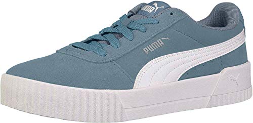 Image of Puma Carina 2.0 Synthetic Leather Lace Up Women's Sneakers