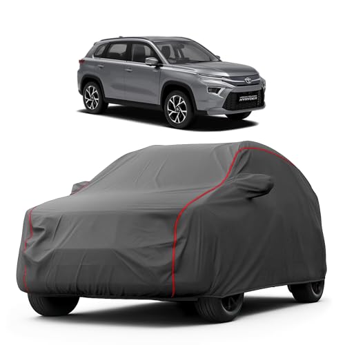 Image of Heavy-Duty Car Cover for Compatible with Toyota Urban Cruiser Hyryder (2023 to 2025 All Models) Deluxe Car Protection Cover - Waterproof & UV-Resistant All-Season Exterior Protection