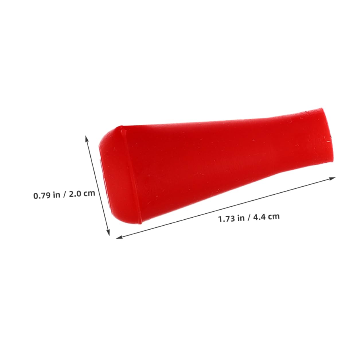Parliky Enhance Your Archery Skills 6pcs 8mm Rubber Arrowheads Soft Tips for Safe Practice Training
