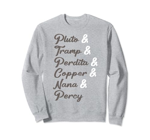 Sweatshirt Disney Pets Dog Name Stack pour afficher l'amour de nos fidèles compagnons
