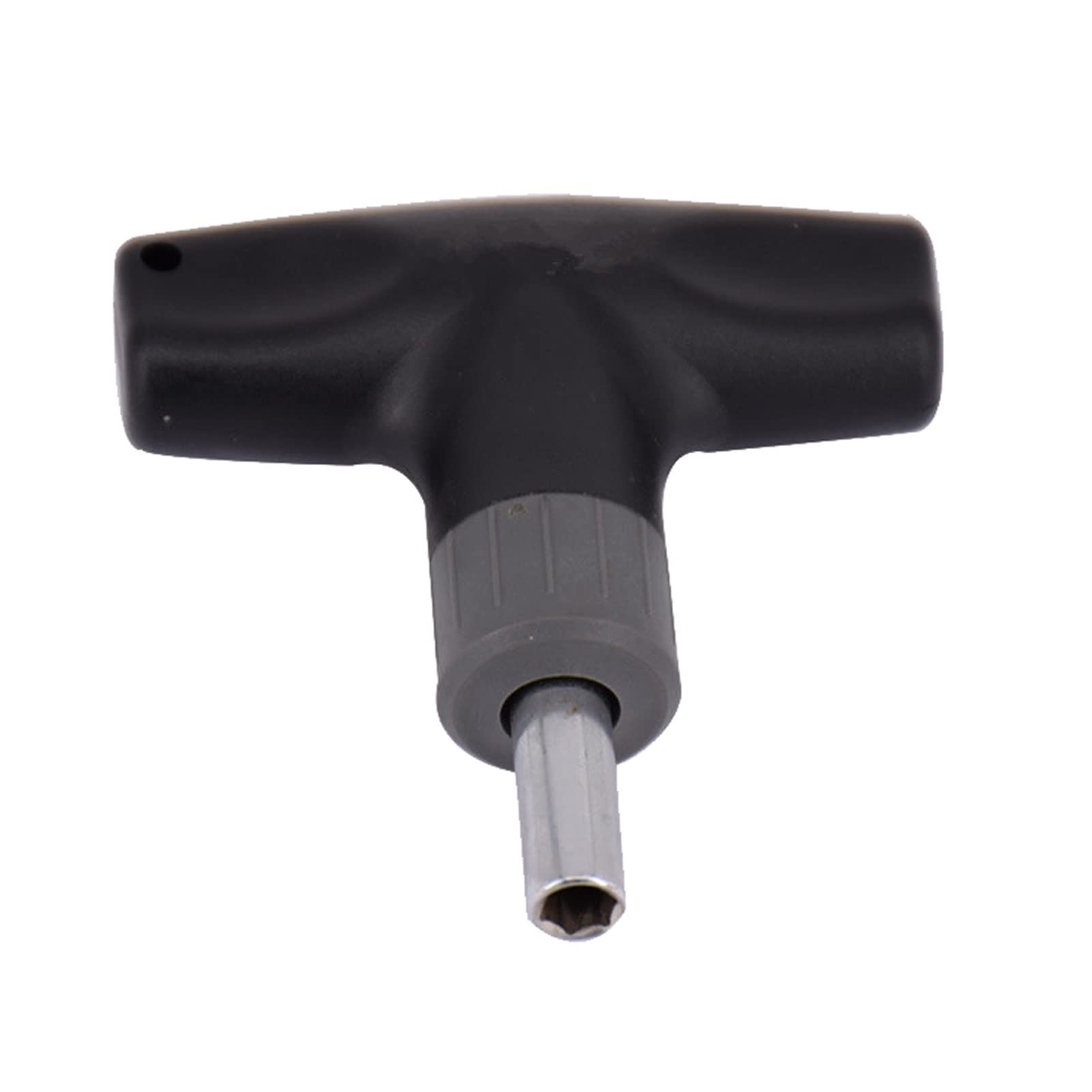 Ianrol Black,Chrome Fit For 8 Types 0.6-6Nm Fixed Bike Bicycle Torque Wrench Tool T-Type Socket Nut Driver T-Bar (Size : 6N.m)