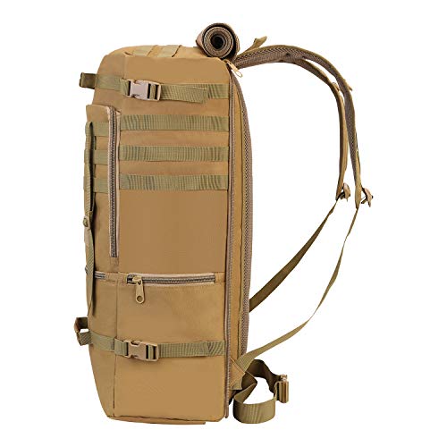 YOMEGO Large Capacity Tactical Backpack Travel Rucksack Bag, Great Outdoor Duffle Bag for Men and Women, 60L