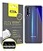 Produktbild dipos I 3X Schutzfolie 100% passend für Honor 20 Pro Rückseite Folie I 3D Full Cover Displayschutzfolie