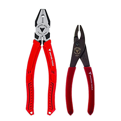 Buy 1 get 1 VamPLIERS World's Best Pliers! 2-PC Set S2C Specialty Screw Extraction Pliers. Extract Stripped Stuck Security, Corroded, or Rusted Screws