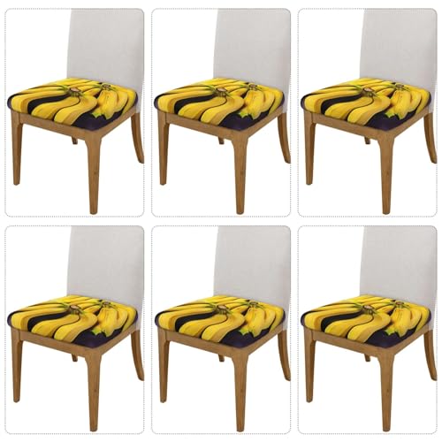 Housse de tabouret de bar banane x6 extensible et imperméable - 3