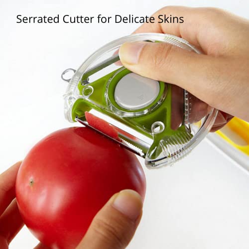 Studio Olive Apple Peeler "3 In 1 Inch Multi-Functional Blades With A Button To Easy Switch thumb #4