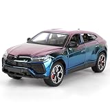 imtfzct Lamborghini Urus Voiture miniature SUV à l'échelle 1:24 en fonte sous pression avec fonction pull back et effets lumineux et sonores, un choix idéal pour les collectionneurs et comme cadeau