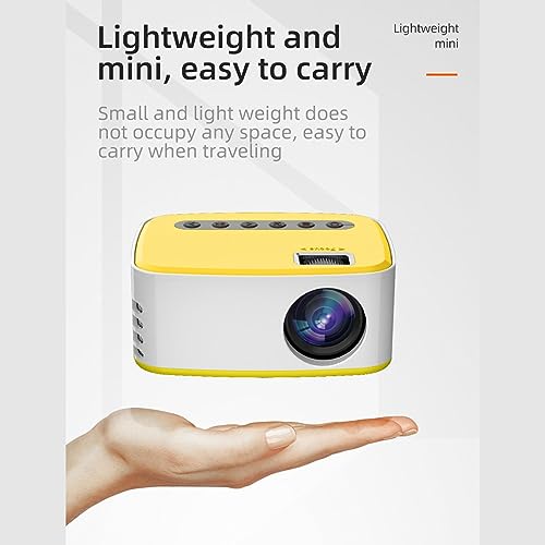 Image of CALANDIS Video Projectors LED 1080P Mini Projector for Smartphone Home Cinema Bedroom | Home Theater Projectors | TV Video & Home Audio