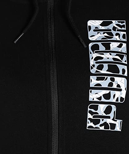 Image of Puma Women Cotton Hooded Neck Sweatshirt