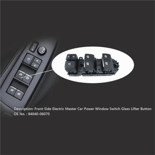 Interrupteur de vitre pour Camry 2019-2021 | Commande avant gauche - 4