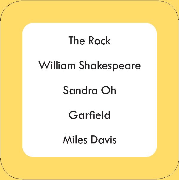 Chronicle Books After Dinner Amusements: Guess That Name! - Image 8