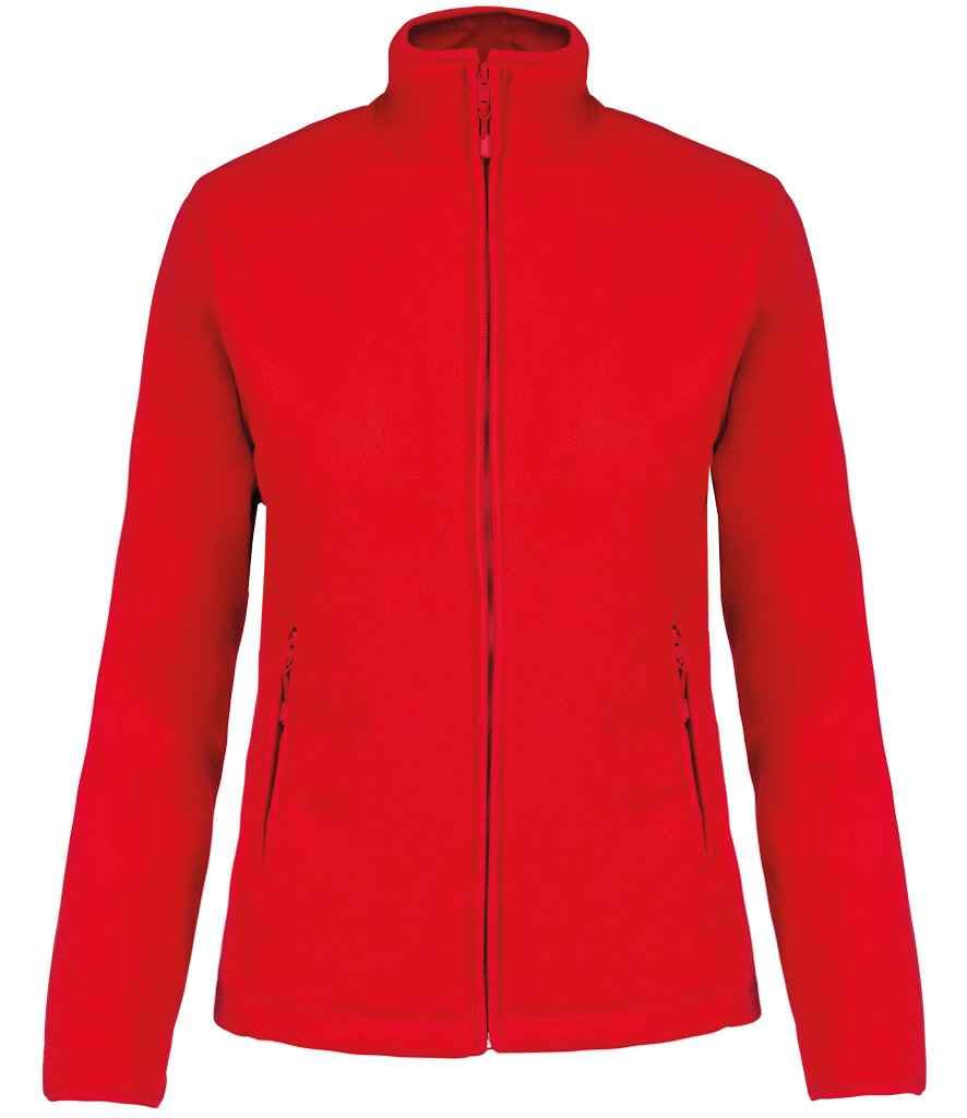 COOZO Ladies Maureen Micro Fleece Jacket - Red - L