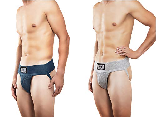 AW Classic Jock 3.0 (2pack) (Small, Navy, Gray)