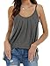 Geifa Womes Maternity Tank Tops Loose Summer Clothes Over The Belly Grey M