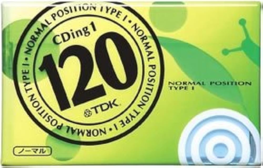 Amazon | TDK オーディオカセットテープ(ノーマル) CDing1 120分
