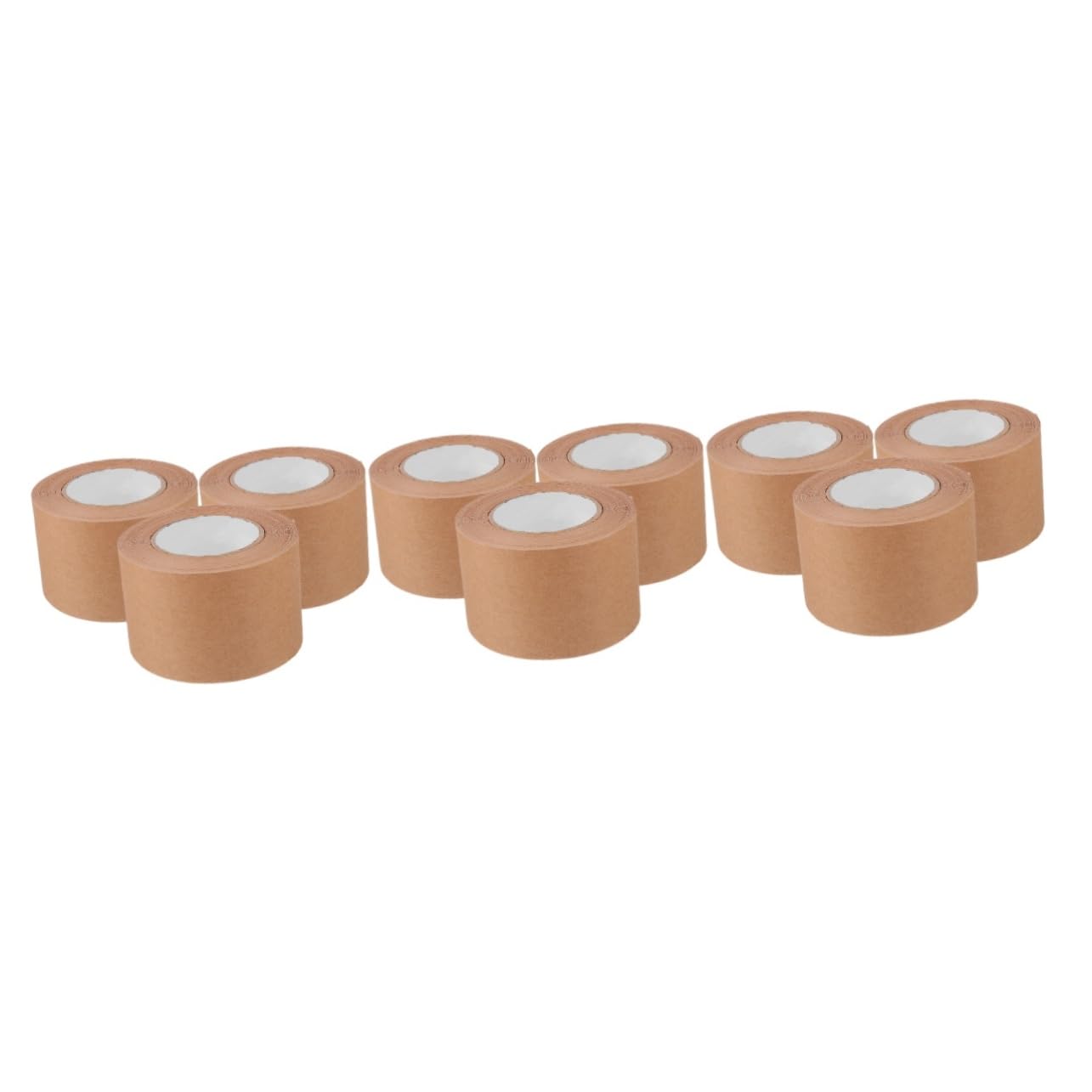 STOBOK 9rollen Multi-use Kraft Klebeband Mit Schreibfläche Wasserdichtes Verpackungsband Für Kartons Bastelarbeiten Und Stark Haftend Für Und Strukturelle Unterstützung