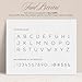 Curio Press Modern Personalized Stationery Set, Custom Note Cards with Name & Monogram, Personalized Thank You Cards with Envelopes, Personalized Note Cards Handmade Stationery Cards-Thin Line Flat