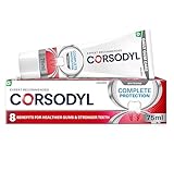 Corsodyl Whitening Toothpaste Complete Protection, Daily Gum Care & Plaque Remover, 75ml