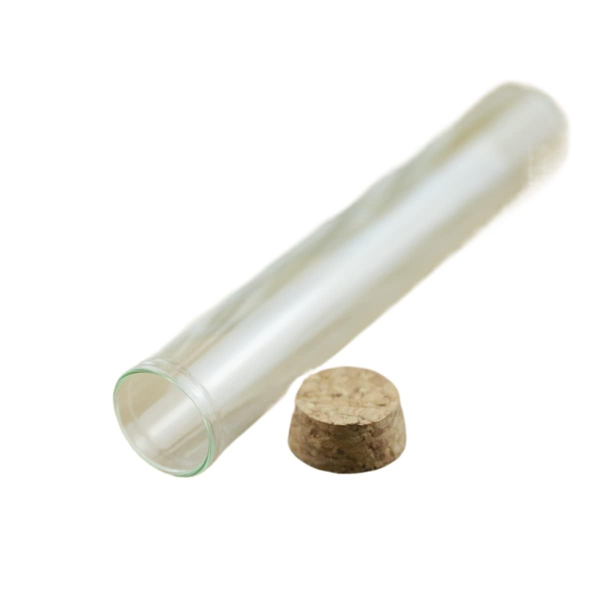 probówki ze szkła borokrzemowego, Szklane probówki Słoiki Fiolki z korkami 6 szt. 30x180mm 100ml