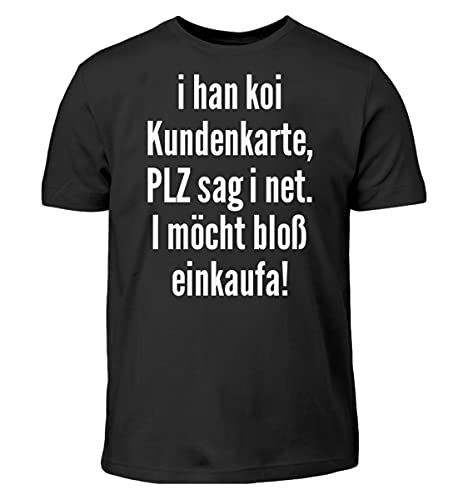 T-shirt Han Koi motif carte de vœux un cadeau original pour enfant en noir