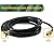 Rixordd 12 Feet Quick-Connect Propane Hose - 1/4" Female Quick Disconnect Feature - Versatile 1 LB Portable Device Converter, Ideal for RV to Gas Grill Connections