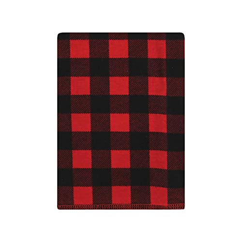 Image of Hudson Baby Unisex Baby Cotton Flannel Burp Cloths Bundle, Christmas Scene, One Size