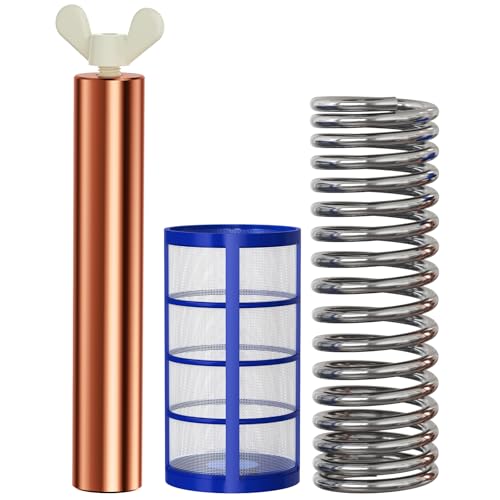 Troxlly Pool Ionizer Copper Replacement Kit - Replacement Copper Anodes 4.13 x 0.71 Inch Universal Fit for Solar Ionizer Complete Set with All Accessories