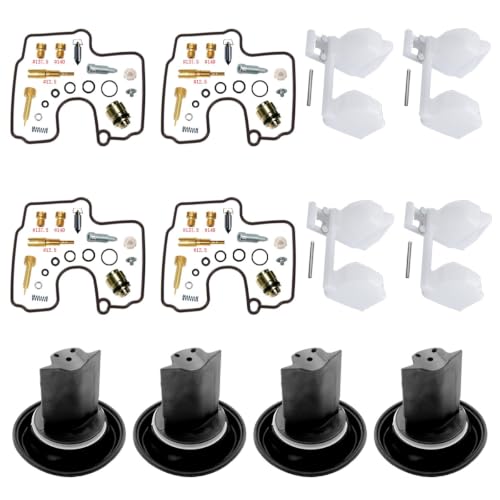 Kit réparation carburateur ZX600 ZZR600 600cc avec piston flotteur membrane CVKD36