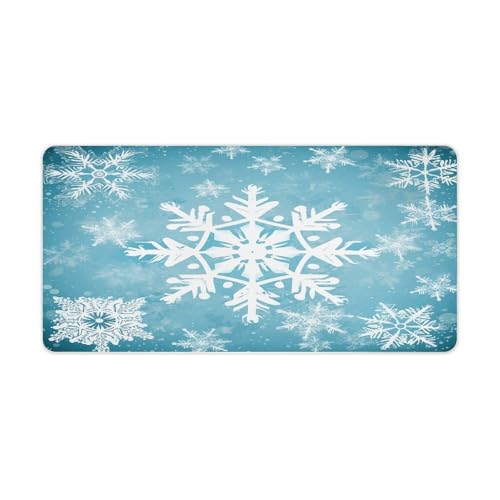 Alfombrilla para mouse grande Winter Snowflake miniatura 1
