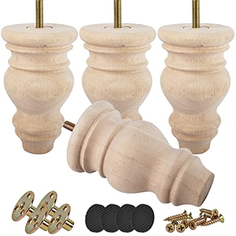 5 Inch Wooden Bun Feet by Btowin Cover