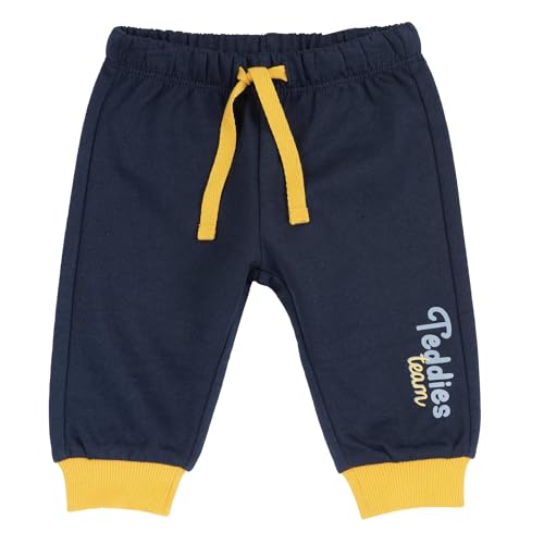 Chicco Pantalones Deportivos, Bebé-Niños, Azul (1), 3 meses, Diseñado en Italia