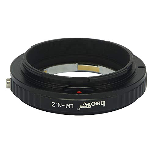 Adaptador manual de montura de lente Haoge para lentes Leica M LM, Zeiss ZM, Voigtlander VM a cámara Nikon Z, como Z6 y Z7 miniatura 7