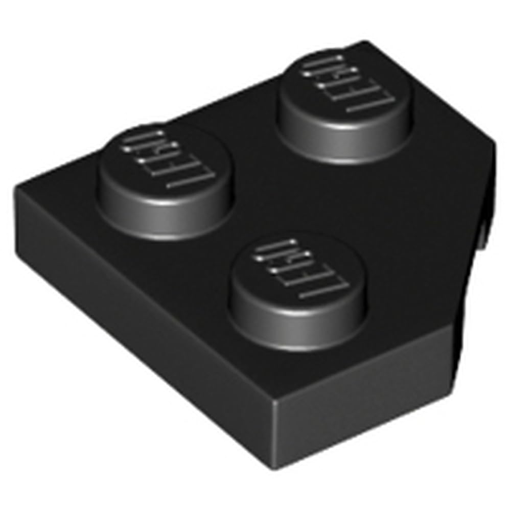 LEGO Wedge, Plate 2 x 2 Cut Corner, Part 26601, Part 26601, Choose Your Colour (Black, 10, Bricks)